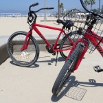 Radfahren zum Venice Beach