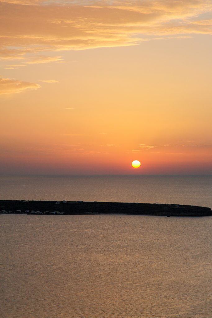 Sonnenuntergang in Oia