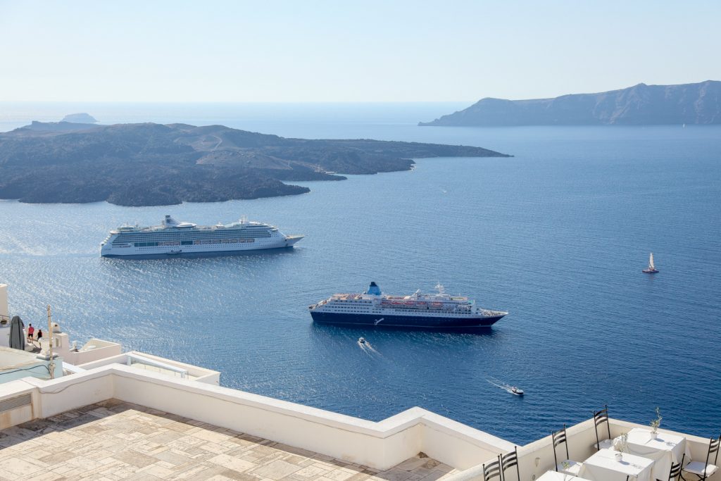 Blick auf die Caldera