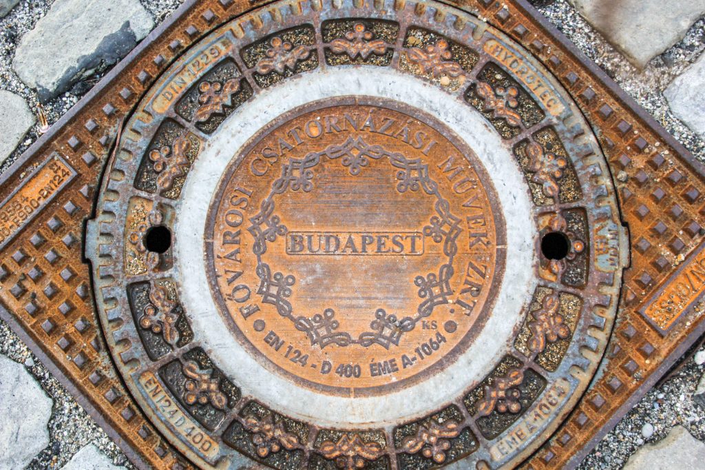 Kanaldeckel Budapest